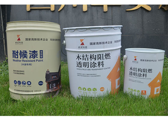 Chine peinture de jet ignifuge sûre libre d'halogène de 0.3mm pour le bois de construction en bois ignifuge fournisseur