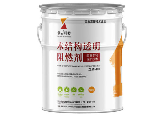 Chine Revêtement ignifuge clair de grain pour le bois, tache en bois ignifuge ignifuge fournisseur