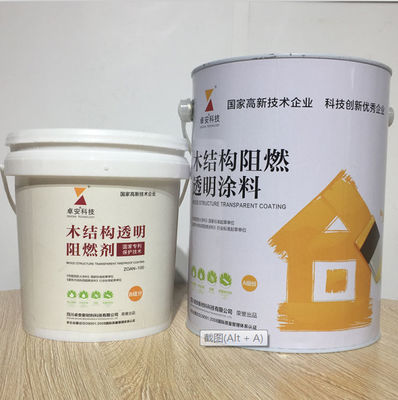 Chine Peinture évaluée du feu ignifuge extérieur de coffre-fort de preuve de flamme pour le contreplaqué 15 minutes fournisseur
