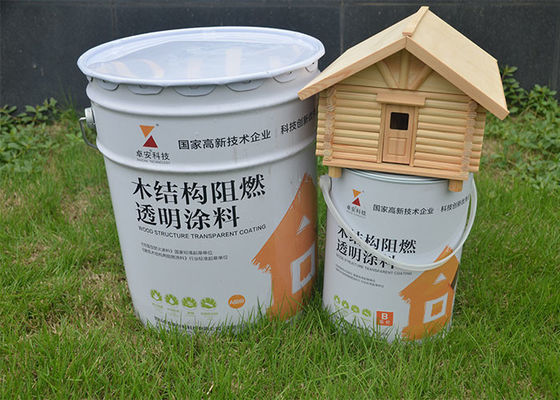 Chine Revêtement résistant à hautes températures transparent de 20 minutes, peinture intérieure résistante à la chaleur acrylique fournisseur