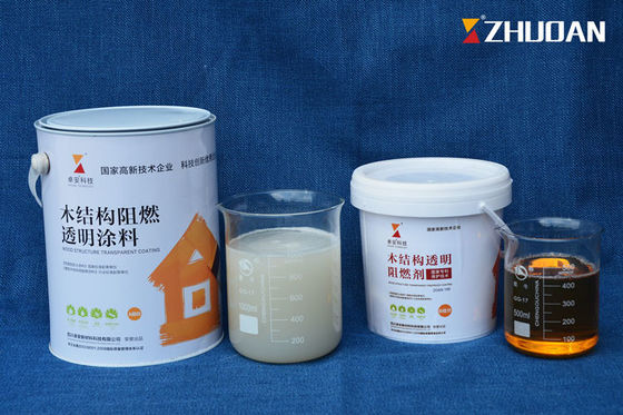 Chine Peinture à base d'eau de ignifugation de Chambre pour la lutte anti-incendie passive des Assemblées de surfaces fournisseur